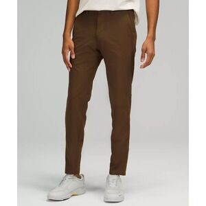 Lululemon ABC Pant Slim Fit Utilitech Brown Java Mens 32 LM5ABOS